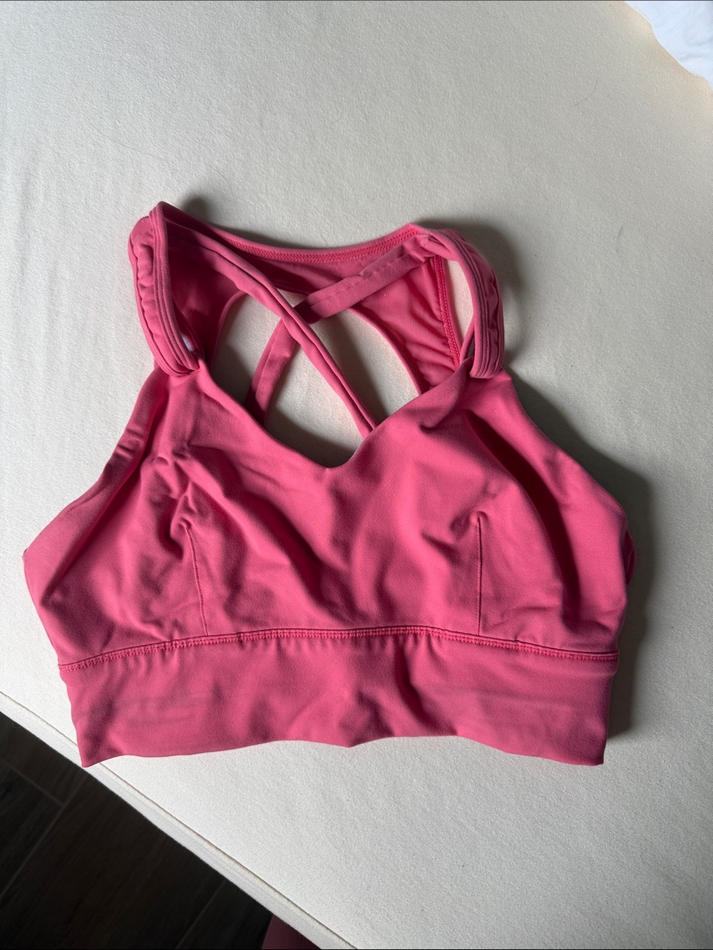 Born Primitive Hot Pink Crisscross Sports Bra